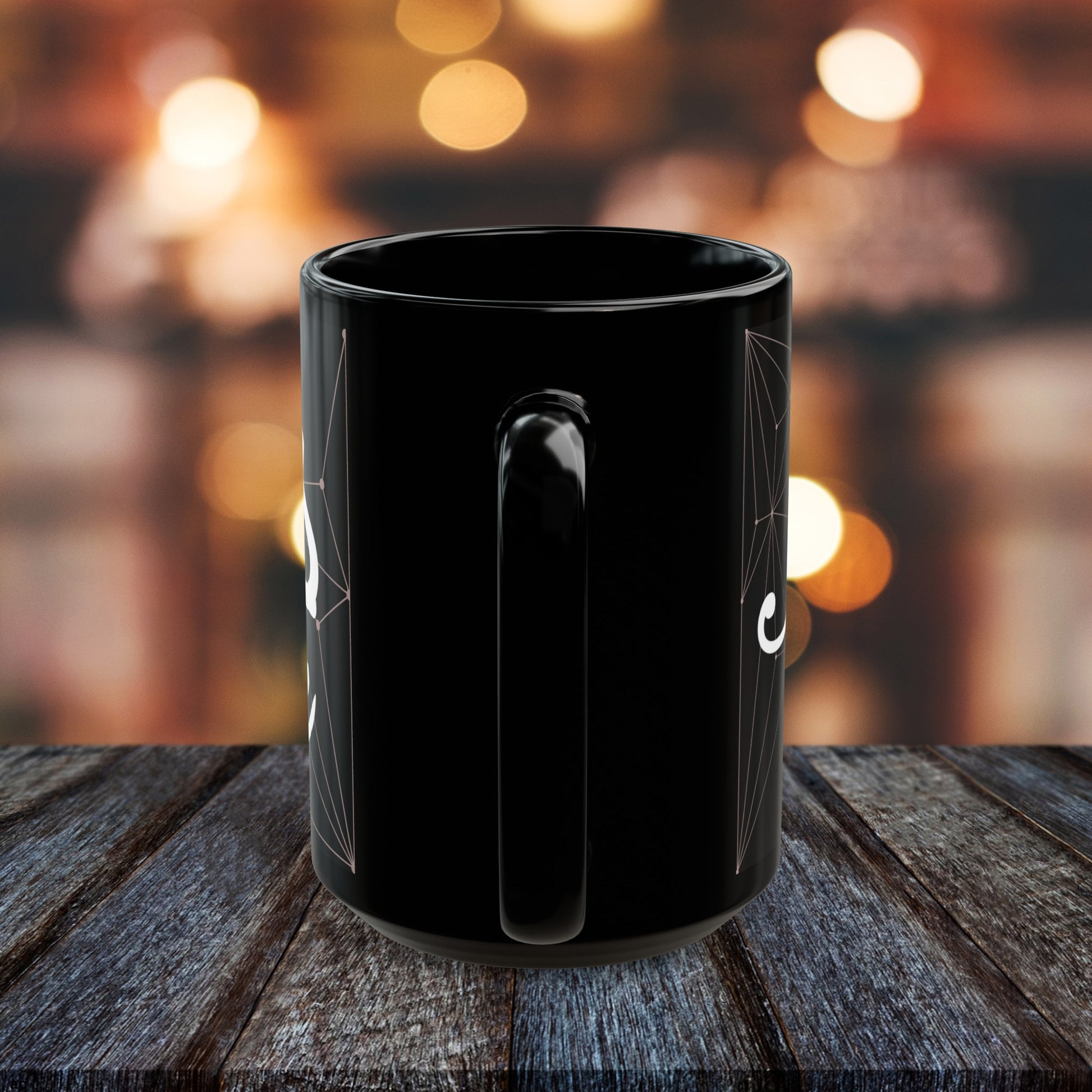 Aeos (Aetheric Operating Systems) Styled Black Mug (11oz, 15oz)