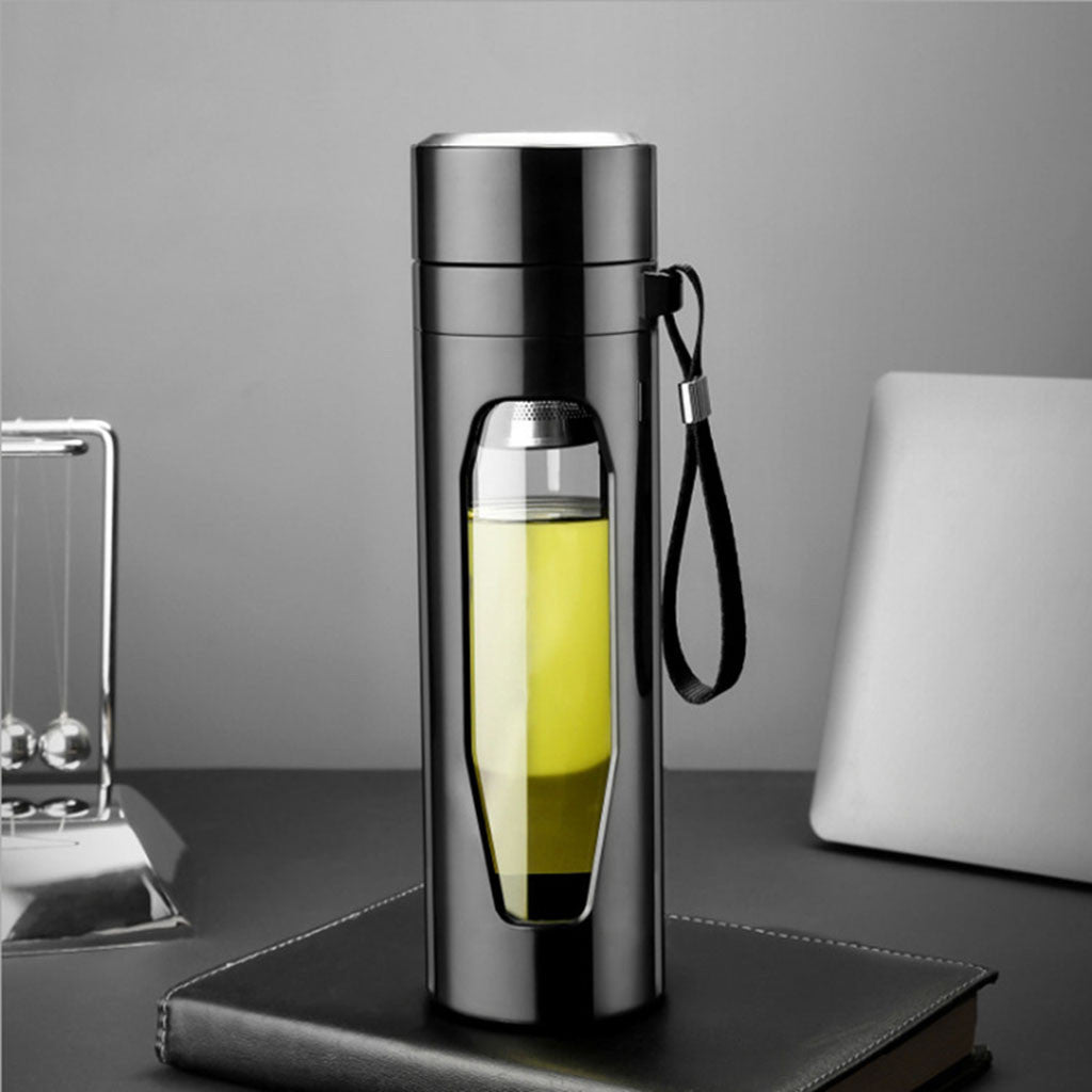 Portable Glass Tea Infuser with Cup