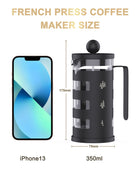 French Press Cafetiere (Black)